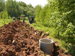 В СДНП «Жилой Поселок Шараповское» монтируется централизованная система водоснабжения
